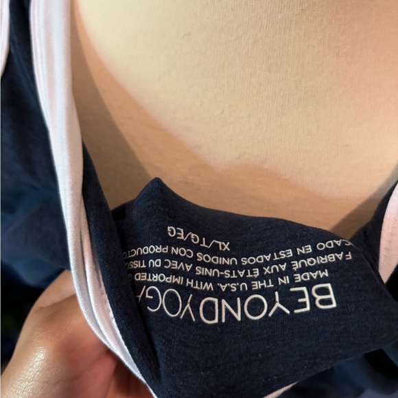 Beyond Yoga Blue Halter Sheath Midi Dress - Picture 4 of 4